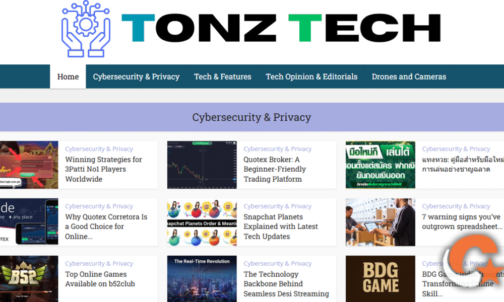 TonzTech Com