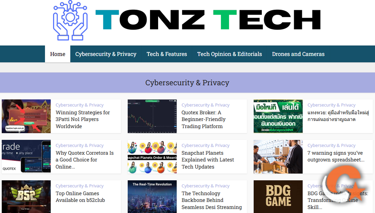 TonzTech Com